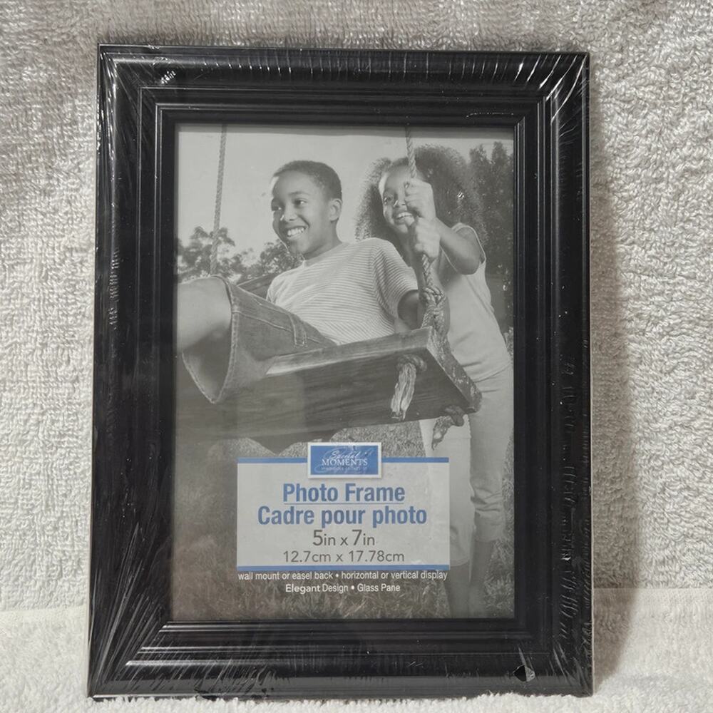 Special Moments Black 5x7 Photo Frame New Sealed